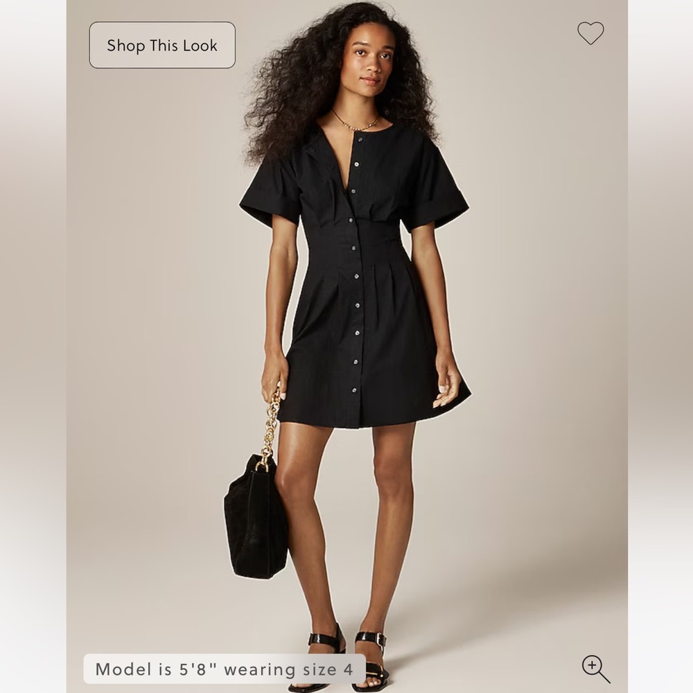 J. Crew Wren mini shirt-dress